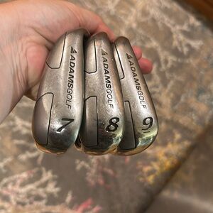 Adams Idea a12 Left Handed 7 Iron, 8 Iron & 9 Iron